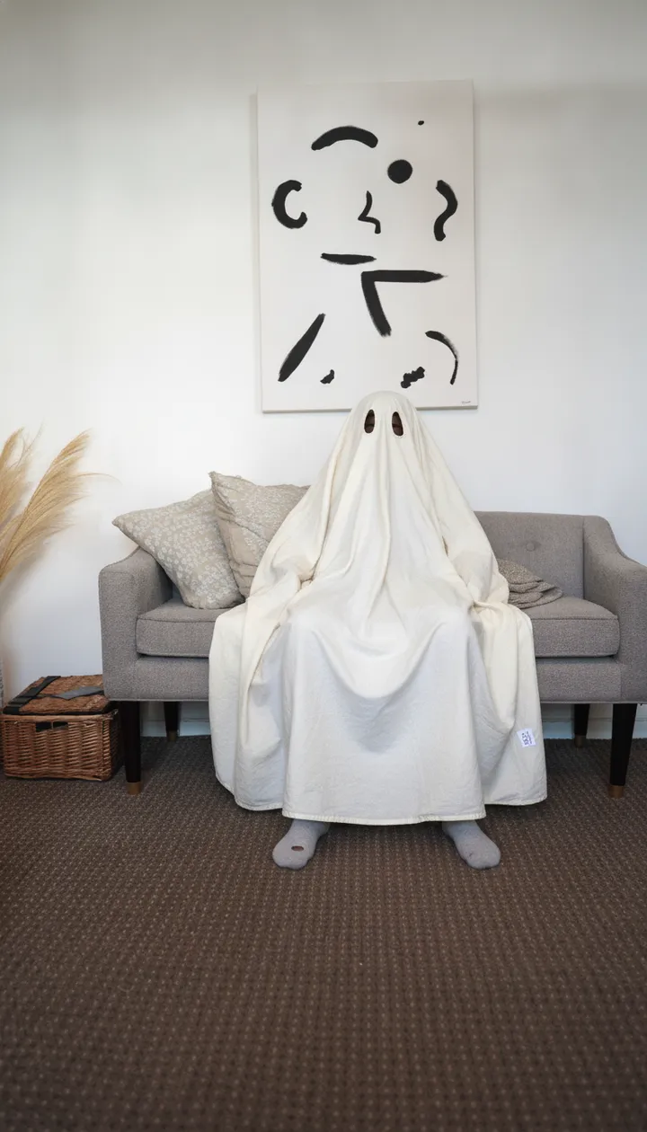 The same room with the Bedsheet 👻 Ghost added by PhotoPrank