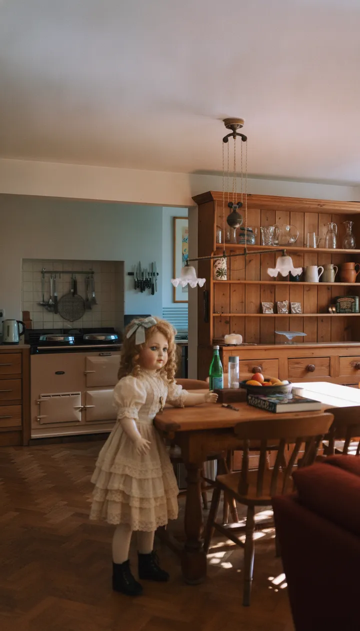 The Porcelain ๐ Doll added to a real room by PhotoPrank